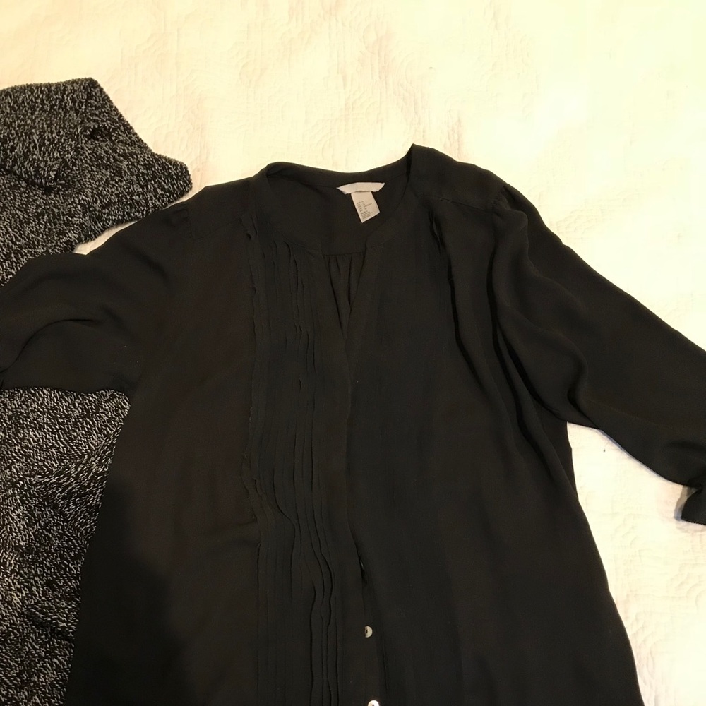 Black blouse sz 14